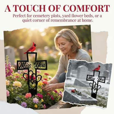 🐦ÚLTIMO DÍA, 49 % DE DESCUENTO –💖Placa conmemorativa de metal✝️